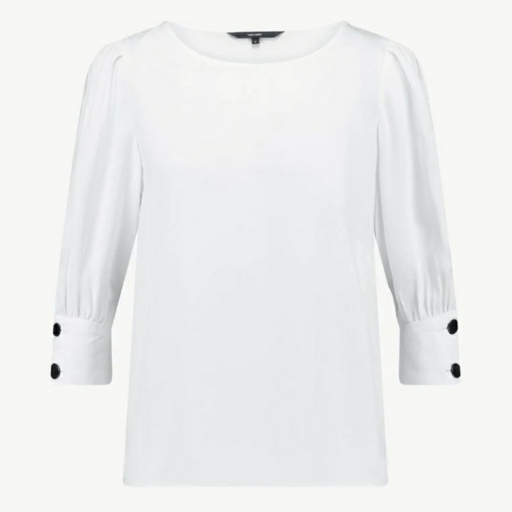 Vmbaya 3/4 button sleeve blouse